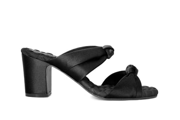 ALESSIA Black Satin