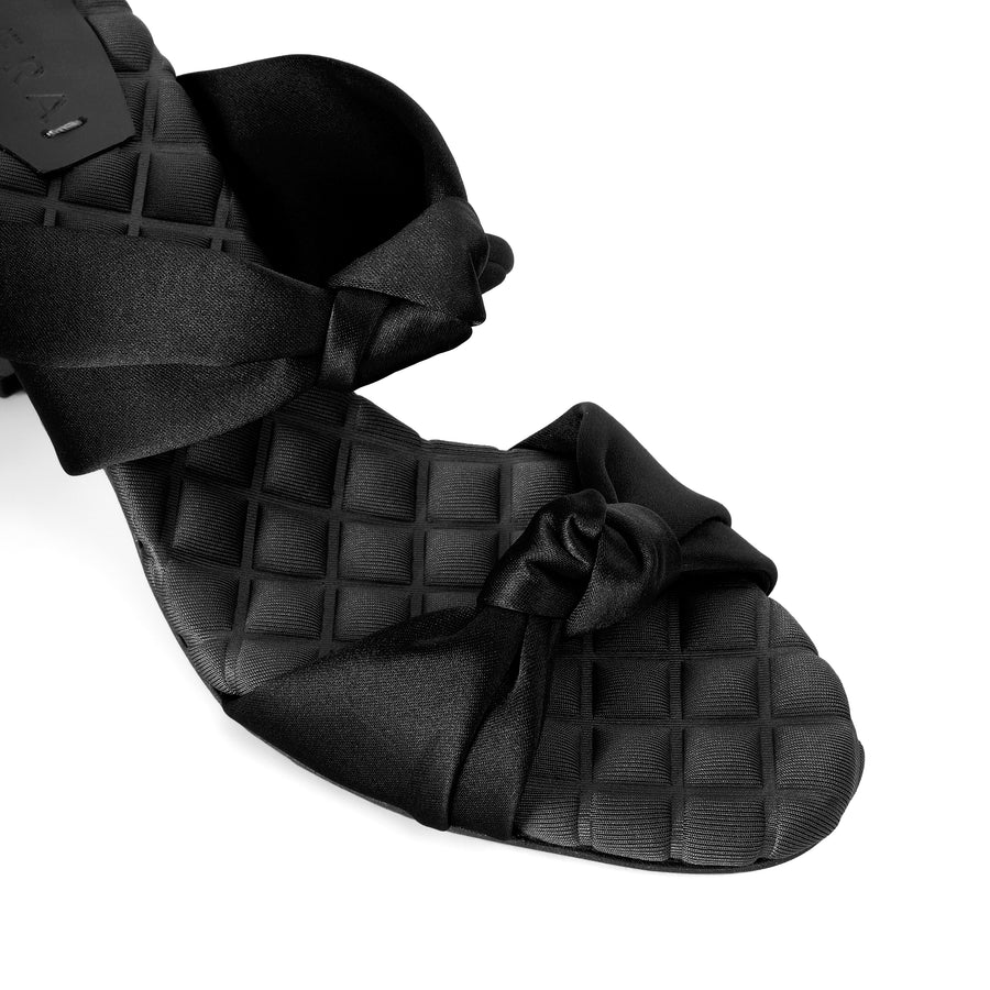 ALESSIA Black Satin