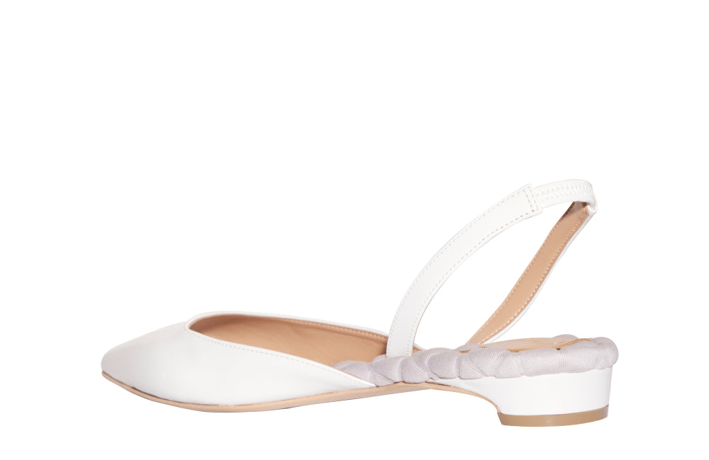 JACKIE slingback vegan flat | AERA
