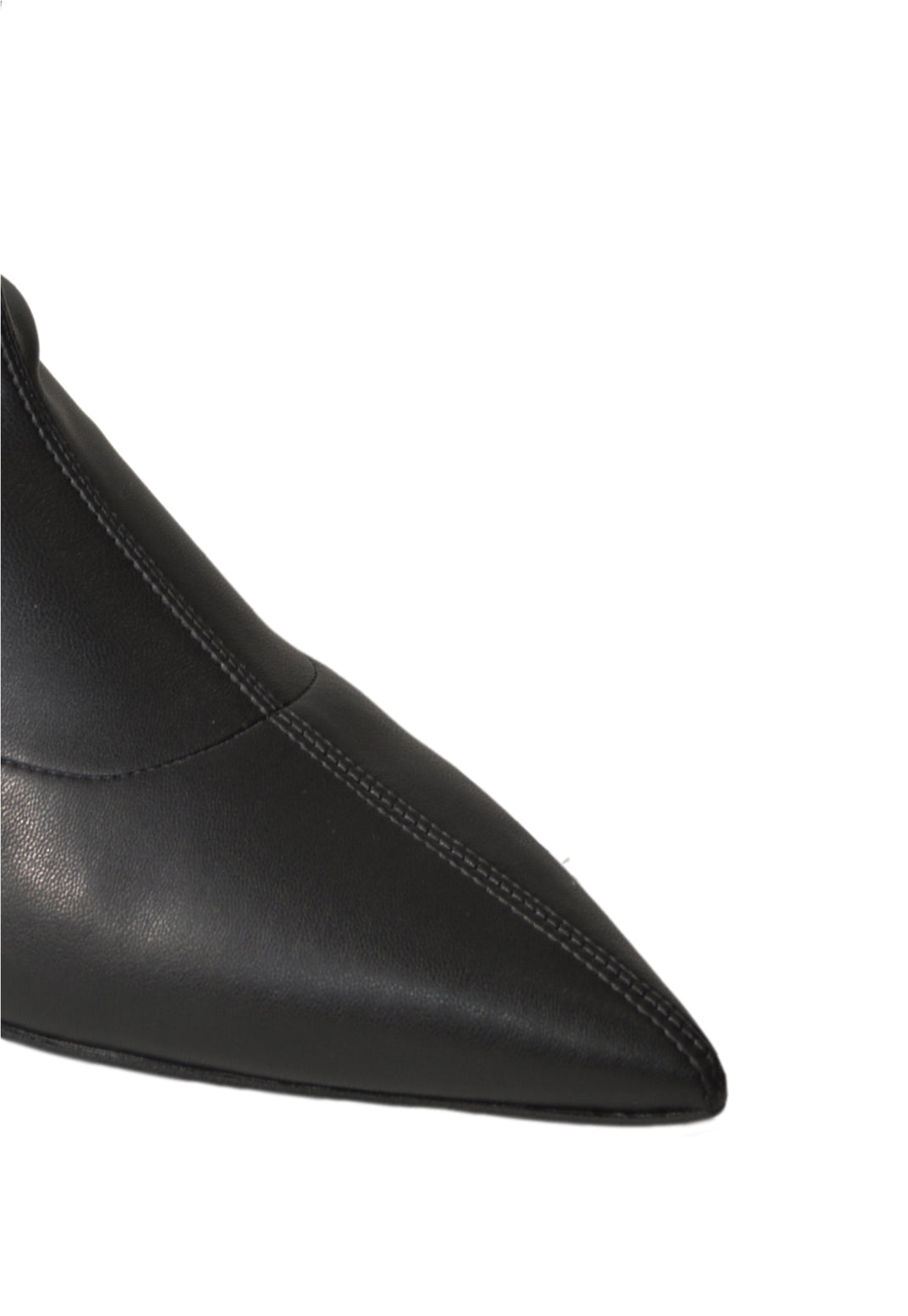 NICOLETTA Vegan over-the-knee boot in Black Nappa | AERA