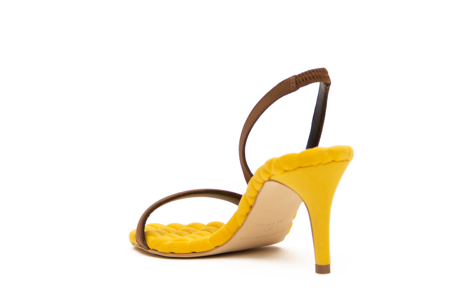 Buy DressBerry Women Mustard Yellow Solid Pumps - Heels for Women 9010283 |  Myntra