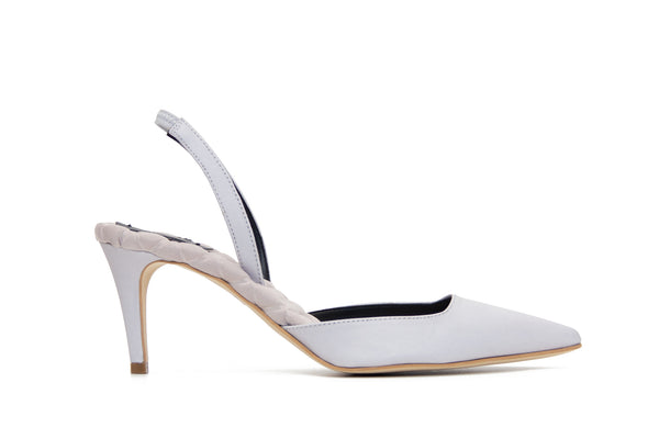 靴 OHGA SATIN RIBON PUMPS SATIN BIJOU PUMPS | OHGA