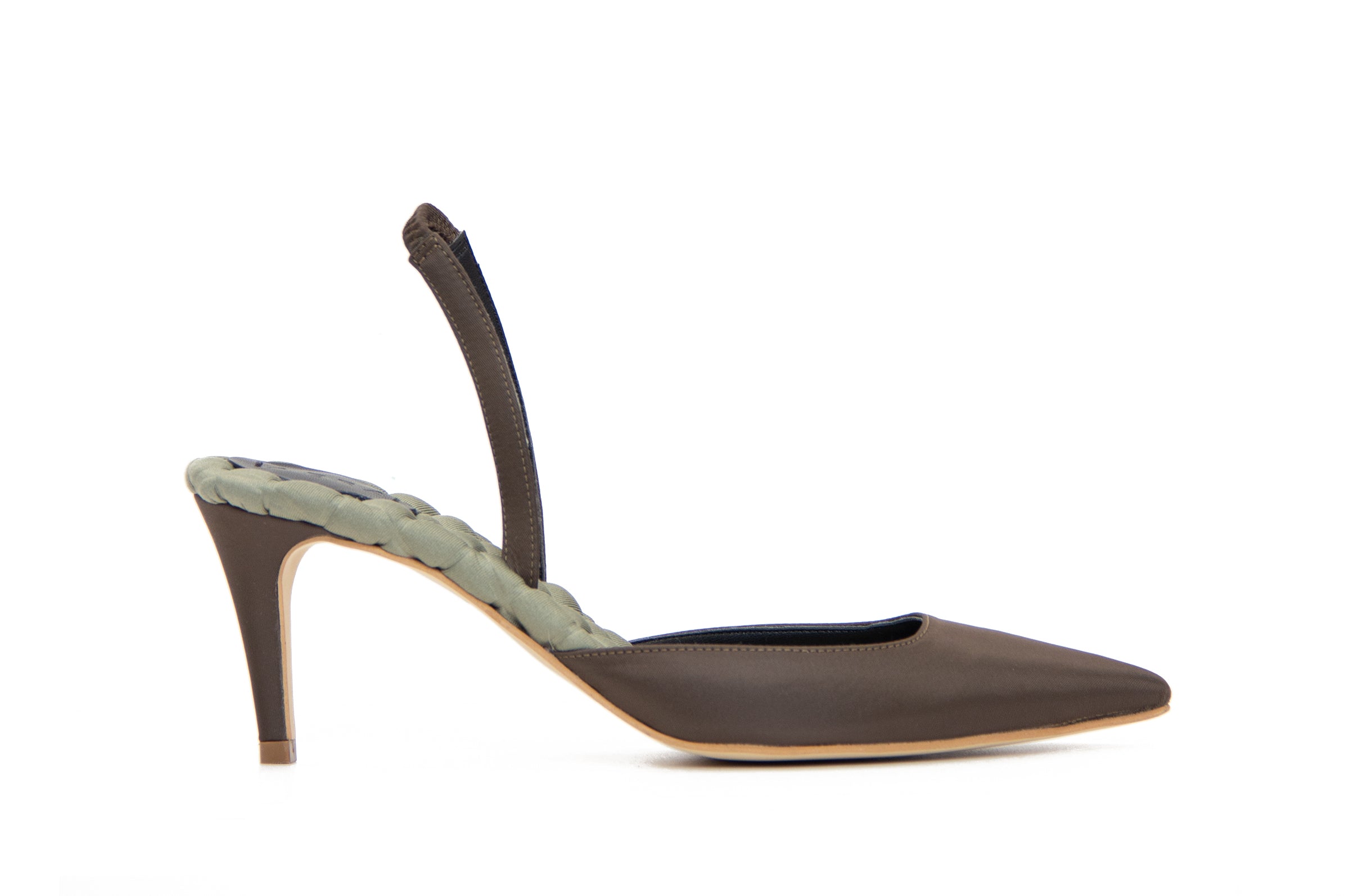 靴 OHGA SATIN RIBON PUMPS OHGA SATIN RIBON PUMPS